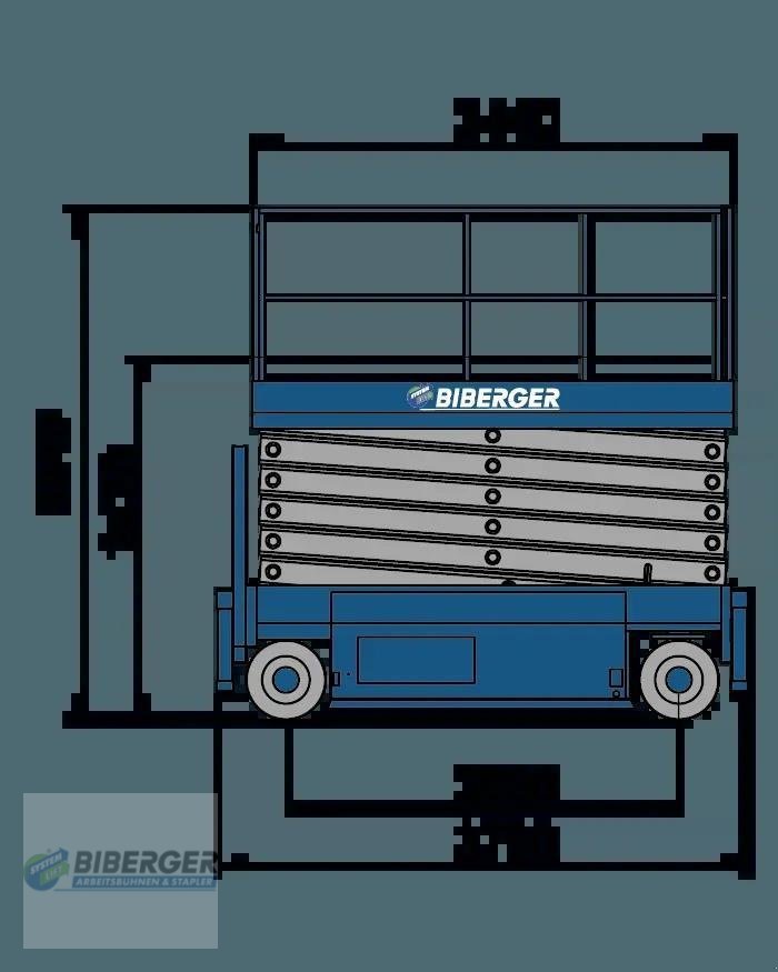 Scherenarbeitsbühne tipa Magni ES1912E, Gebrauchtmaschine u Schierling (Slika 13)