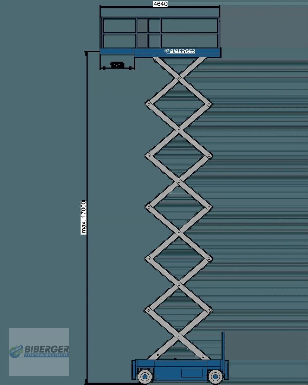 Scherenarbeitsbühne vrste Magni ES1912E, Gebrauchtmaschine v Schierling (Slika 11)
