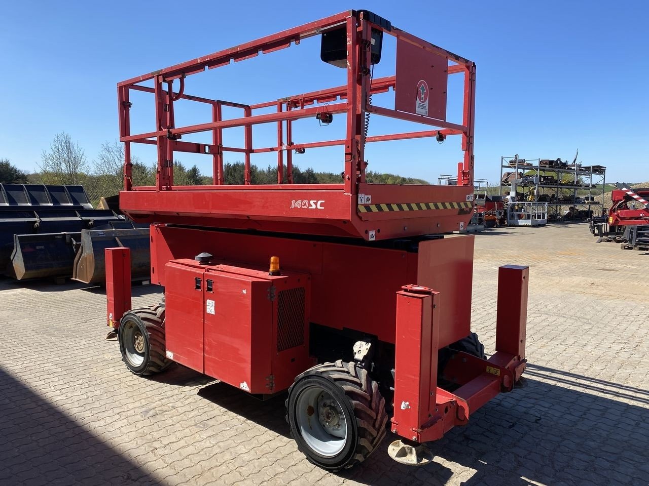 Scherenarbeitsbühne типа Manitou 140SC, Gebrauchtmaschine в Skive (Фотография 5)
