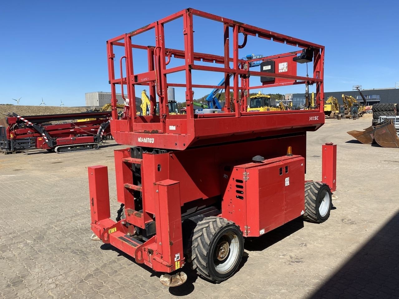 Scherenarbeitsbühne типа Manitou 140SC, Gebrauchtmaschine в Skive (Фотография 4)