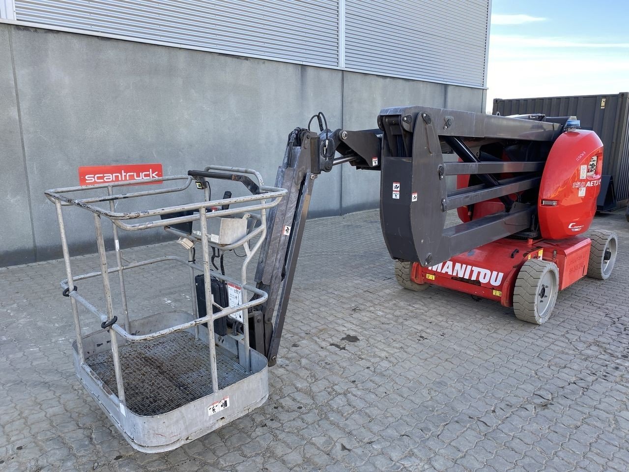 Scherenarbeitsbühne от тип Manitou 150AETJ-COMPACT 3D, Gebrauchtmaschine в Skive (Снимка 1)