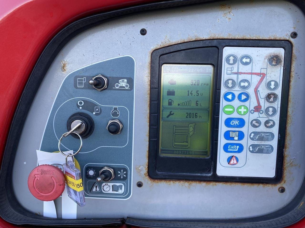 Scherenarbeitsbühne typu Manitou 160ATJ RC, Gebrauchtmaschine v Skive (Obrázek 10)