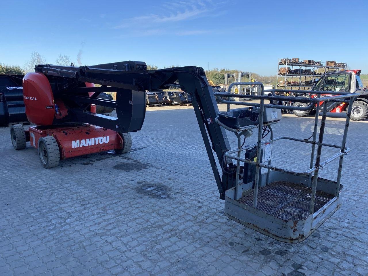 Scherenarbeitsbühne of the type Manitou 170AETJ-L, Gebrauchtmaschine in Skive (Picture 5)