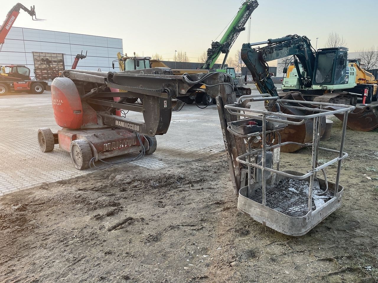 Scherenarbeitsbühne типа Manitou 170AETJ-L, Gebrauchtmaschine в Skive (Фотография 7)