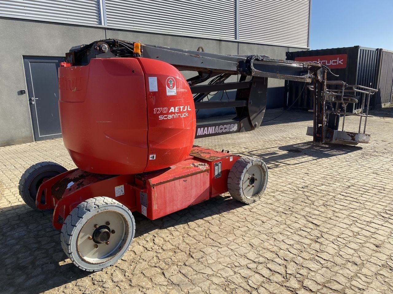 Scherenarbeitsbühne van het type Manitou 170AETJ-L, Gebrauchtmaschine in Skive (Foto 1)
