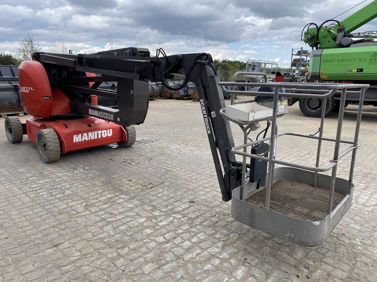 Scherenarbeitsbühne типа Manitou 170AETJ-L, Gebrauchtmaschine в Skive (Фотография 5)