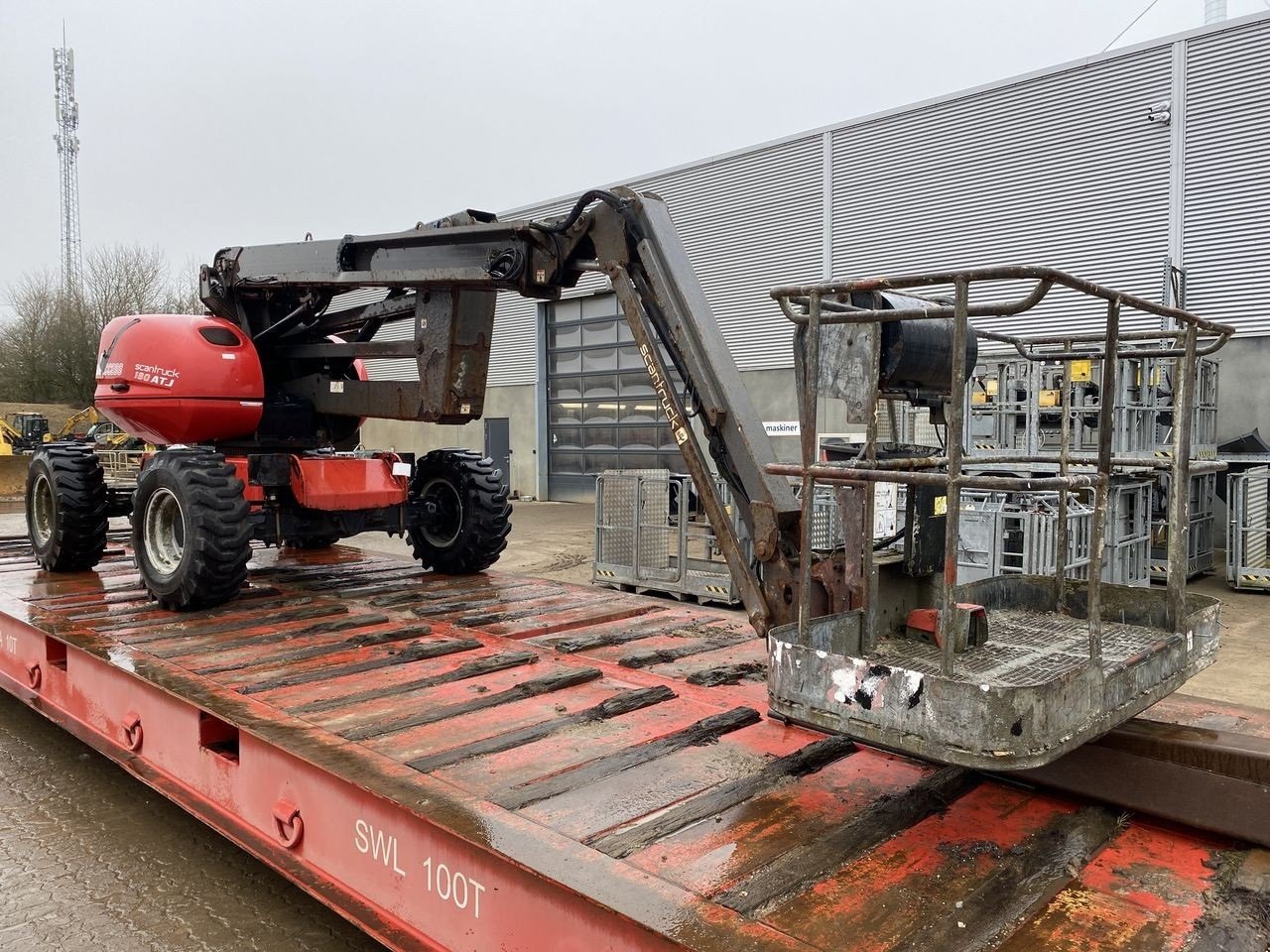 Scherenarbeitsbühne tip Manitou 180ATJ 2 RC, Gebrauchtmaschine in Skive (Poză 5)
