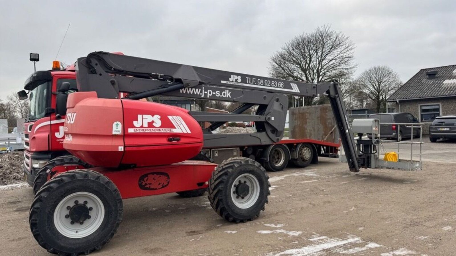 Scherenarbeitsbühne del tipo Manitou 200 ATJ, Gebrauchtmaschine In Rødovre (Immagine 1)