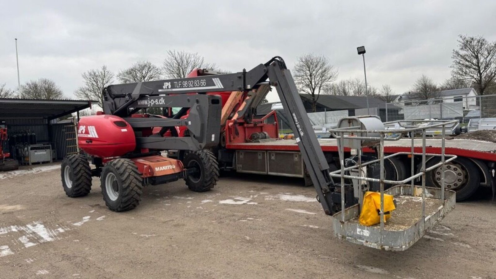 Scherenarbeitsbühne del tipo Manitou 200 ATJ, Gebrauchtmaschine In Rødovre (Immagine 4)