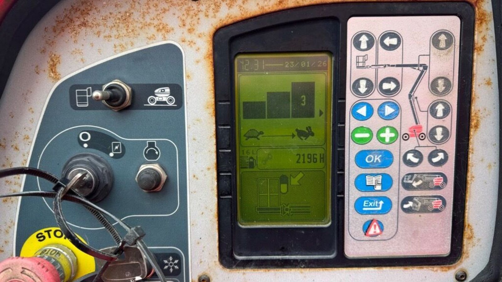 Scherenarbeitsbühne del tipo Manitou 200 ATJ, Gebrauchtmaschine In Rødovre (Immagine 5)