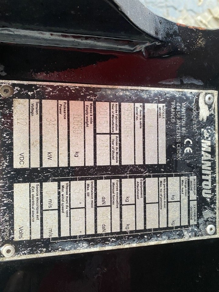 Scherenarbeitsbühne vrste Manitou 200ATJ RC, Gebrauchtmaschine v Skive (Slika 10)