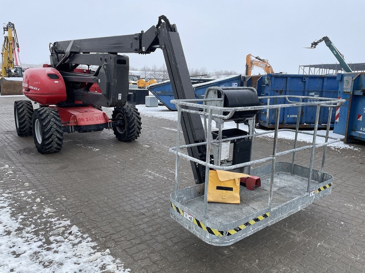 Scherenarbeitsbühne van het type Manitou 200ATJ RC, Gebrauchtmaschine in Skive (Foto 5)