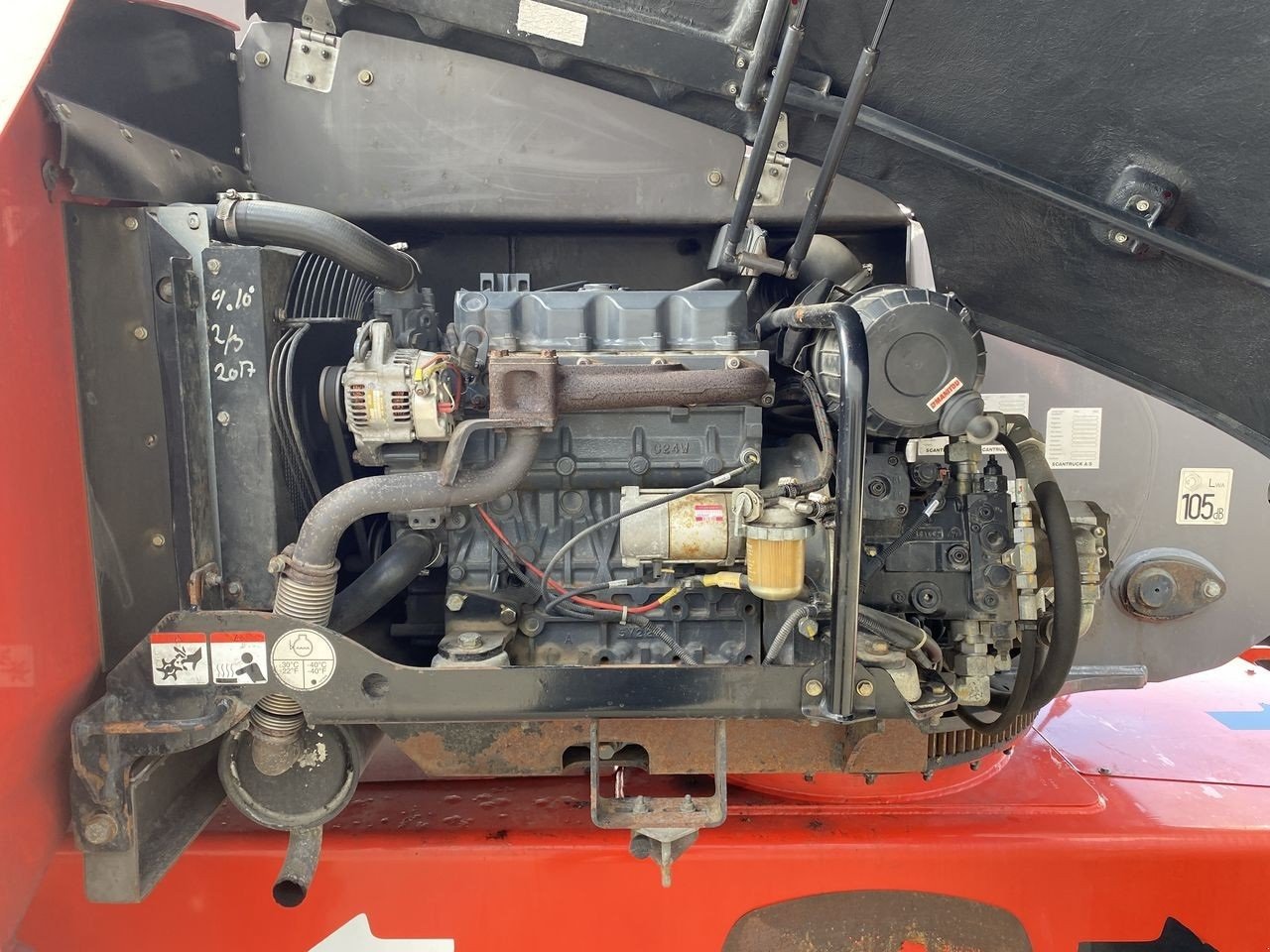 Scherenarbeitsbühne a típus Manitou 260TJ, Gebrauchtmaschine ekkor: Skive (Kép 9)