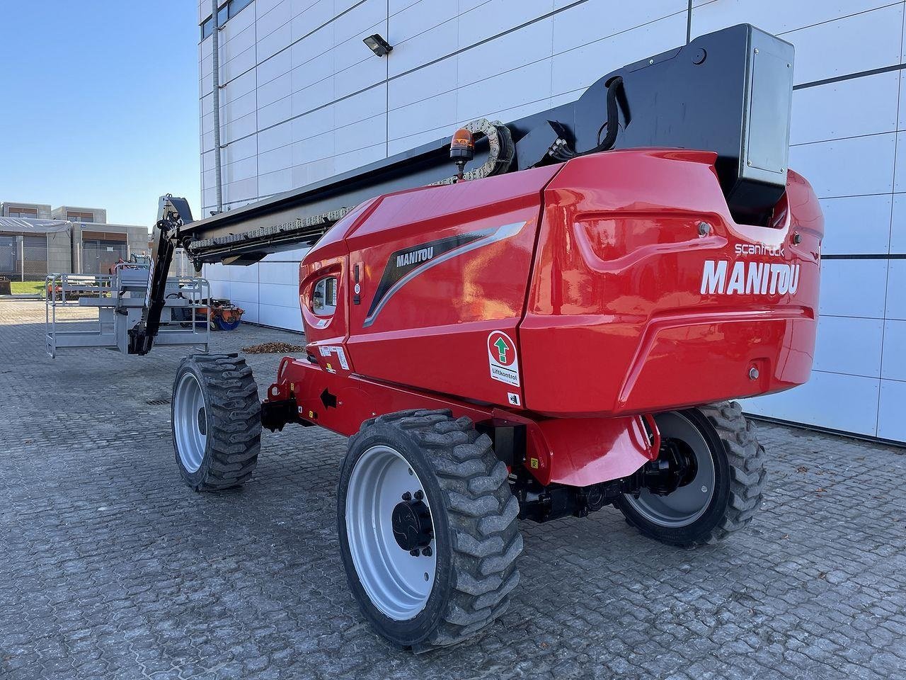Scherenarbeitsbühne Türe ait Manitou 280TJ, Gebrauchtmaschine içinde Skive (resim 2)