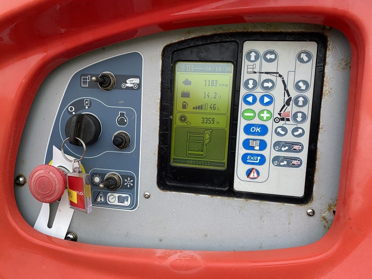 Scherenarbeitsbühne tipa Manitou 280TJ, Gebrauchtmaschine u Skive (Slika 10)