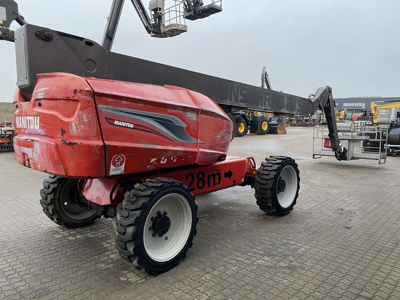 Scherenarbeitsbühne tipa Manitou 280TJ, Gebrauchtmaschine u Skive (Slika 4)