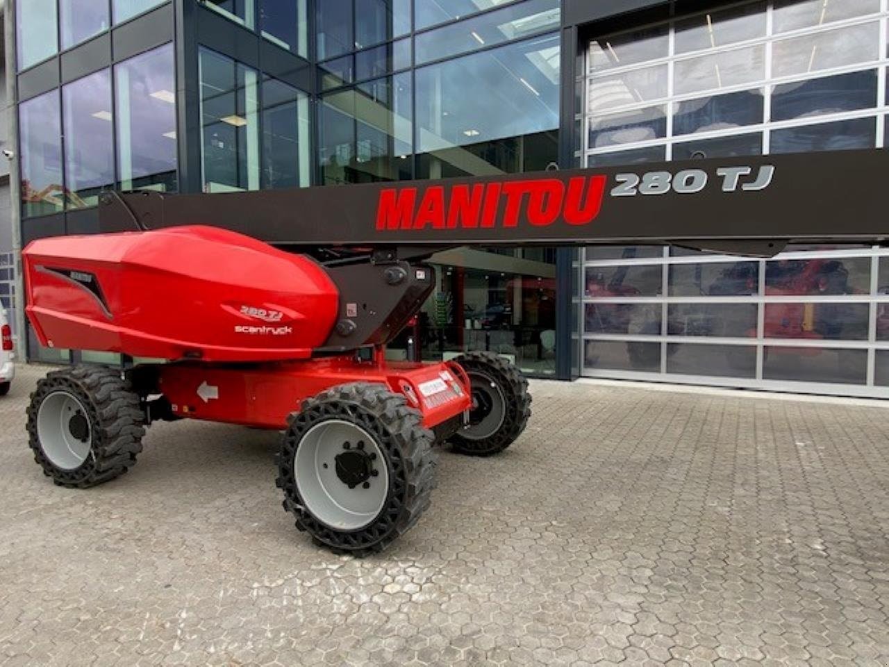 Scherenarbeitsbühne van het type Manitou 280TJ, Gebrauchtmaschine in Skive (Foto 2)
