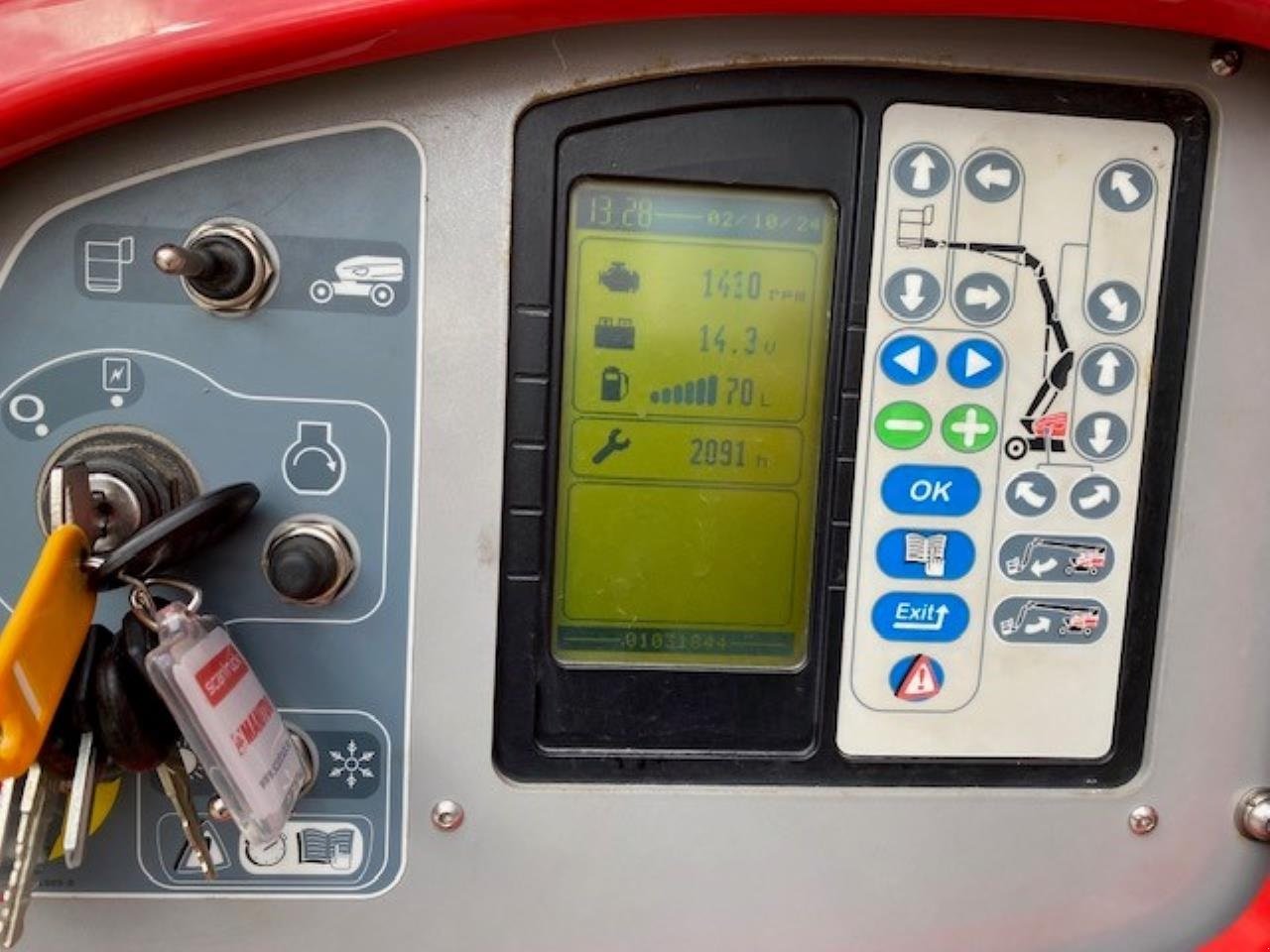 Scherenarbeitsbühne van het type Manitou 280TJ, Gebrauchtmaschine in Skive (Foto 9)