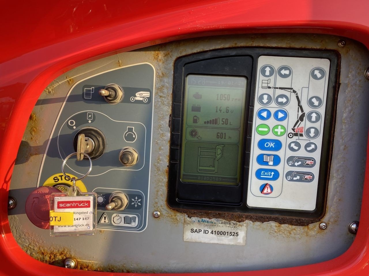 Scherenarbeitsbühne tipa Manitou 280TJ, Gebrauchtmaschine u Skive (Slika 10)