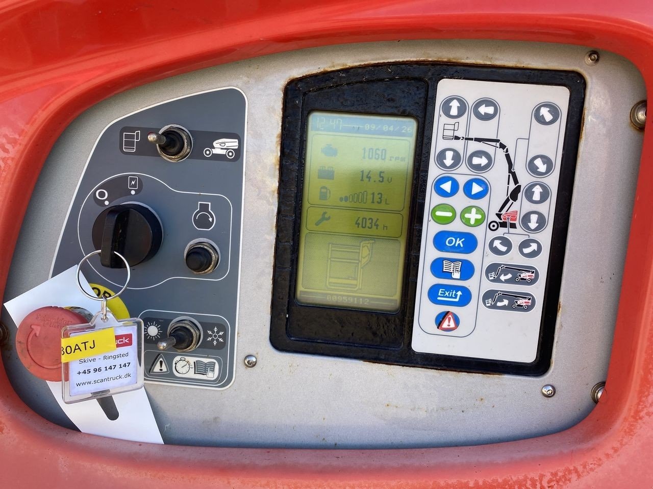 Scherenarbeitsbühne of the type Manitou 280TJ, Gebrauchtmaschine in Skive (Picture 10)