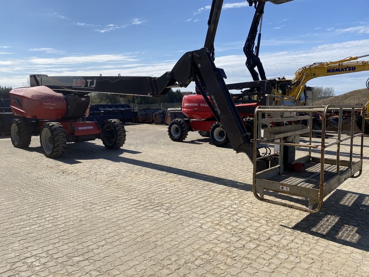 Scherenarbeitsbühne of the type Manitou 280TJ, Gebrauchtmaschine in Skive (Picture 5)