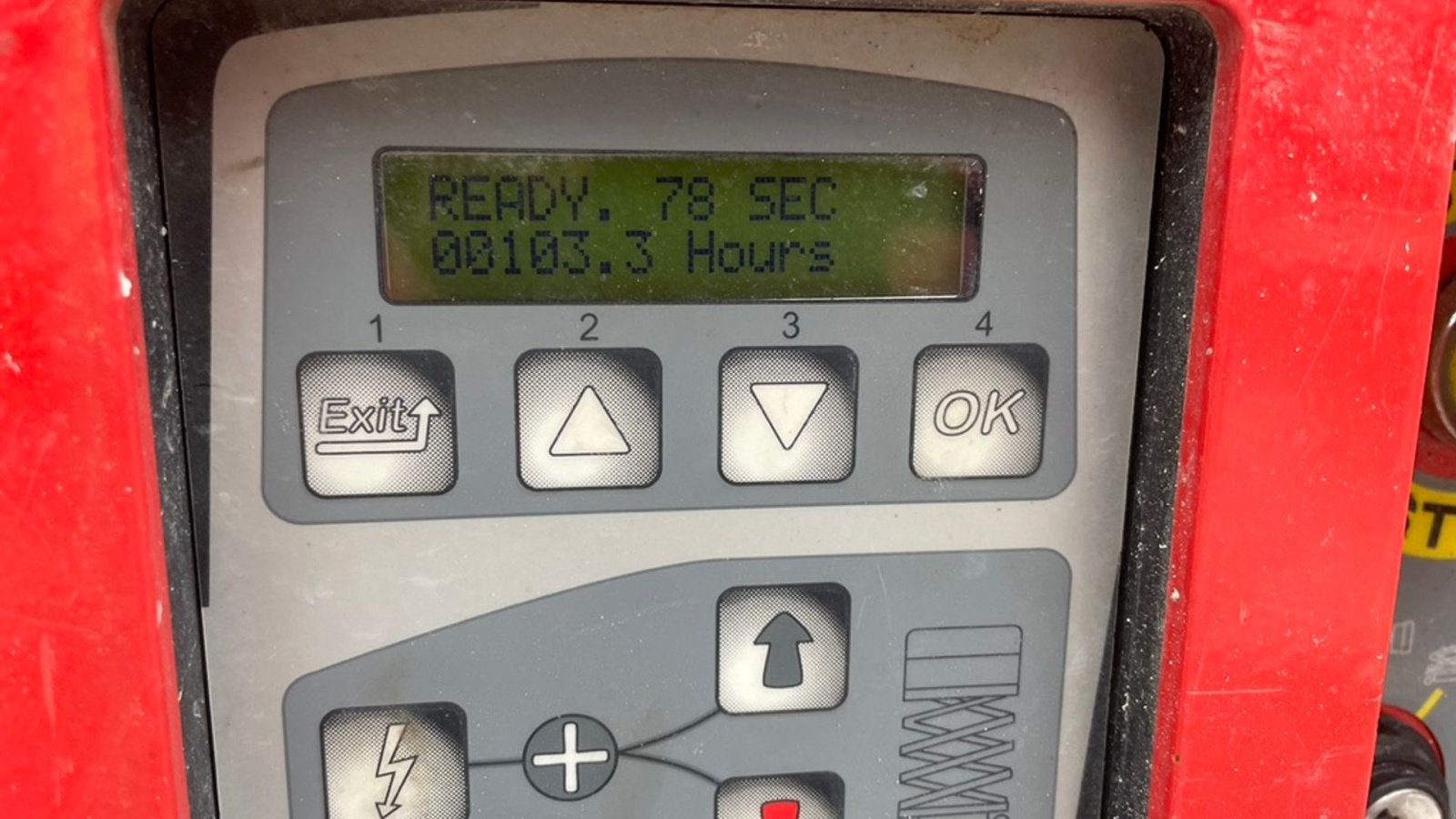 Scherenarbeitsbühne Türe ait Manitou 78SEC Manitou 78SEC, Gebrauchtmaschine içinde Nykøbing Mors (resim 2)