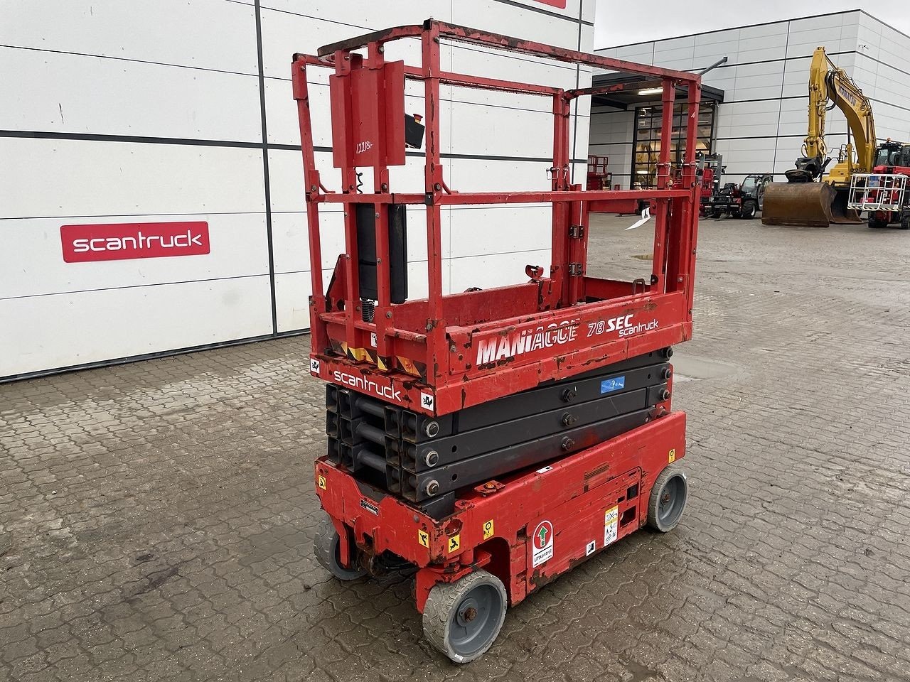 Scherenarbeitsbühne vrste Manitou 78SEC, Gebrauchtmaschine v Skive (Slika 1)