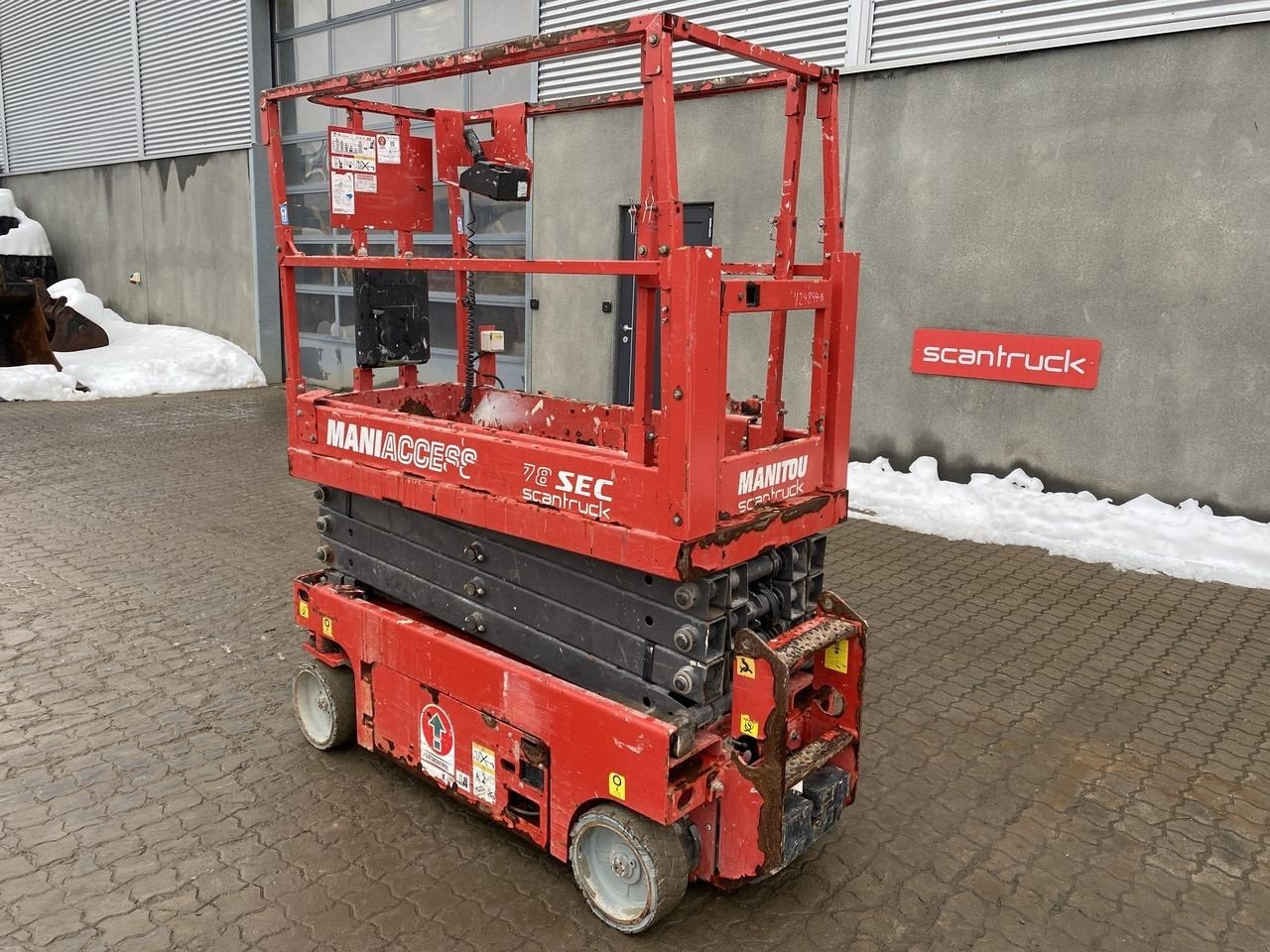 Scherenarbeitsbühne vrste Manitou 78SEC, Gebrauchtmaschine v Skive (Slika 2)