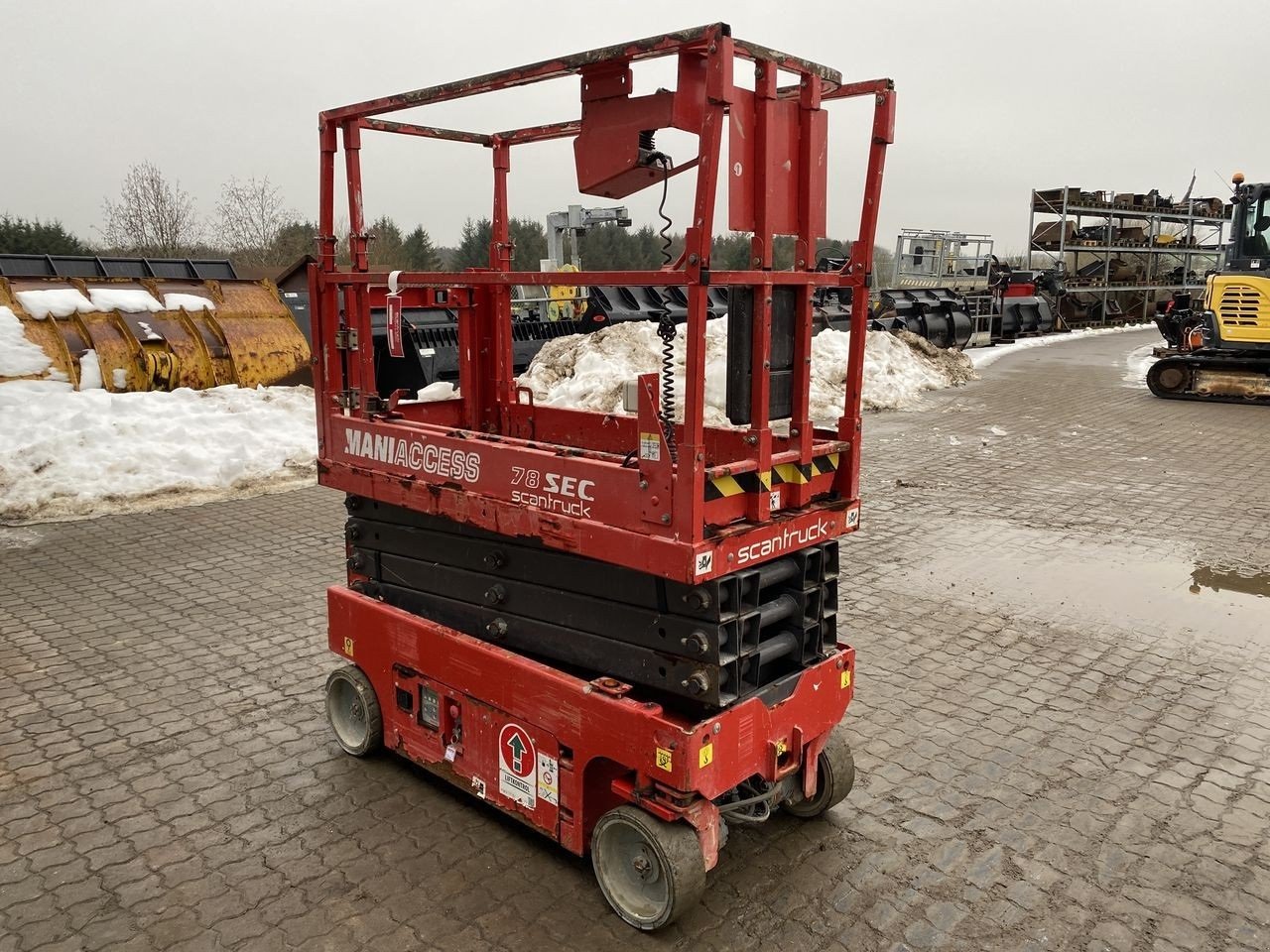 Scherenarbeitsbühne vrste Manitou 78SEC, Gebrauchtmaschine v Skive (Slika 5)
