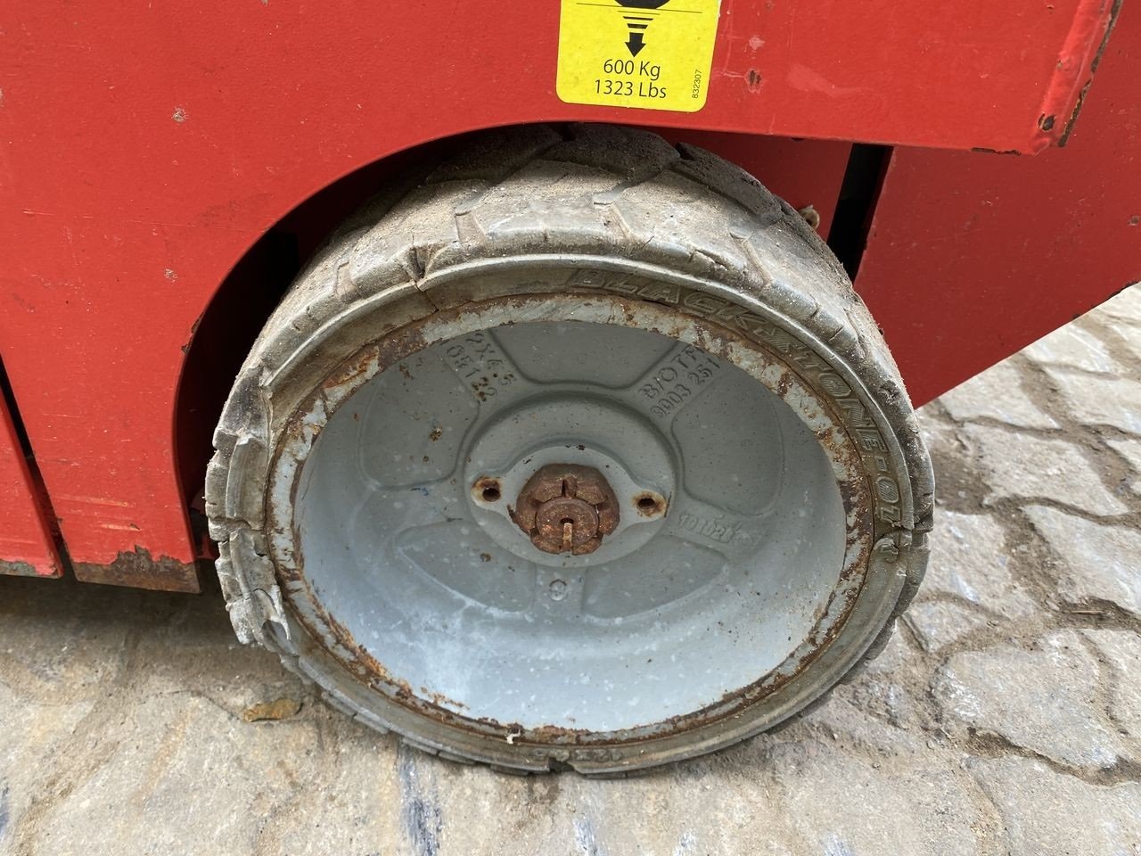 Scherenarbeitsbühne del tipo Manitou 78SEC, Gebrauchtmaschine In Skive (Immagine 7)