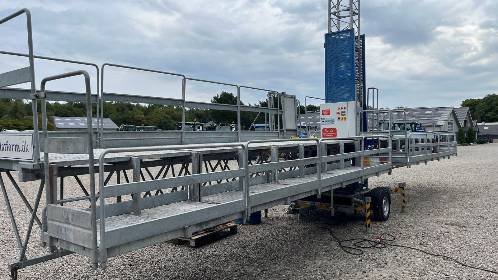 Scherenarbeitsbühne типа MEGA Byggeelevatorer arbejdsplatformen, Byggeelevatorer, mastklatreplatforme, byggehejs, Climber, buildclimber, Gebrauchtmaschine в Lintrup (Фотография 11)