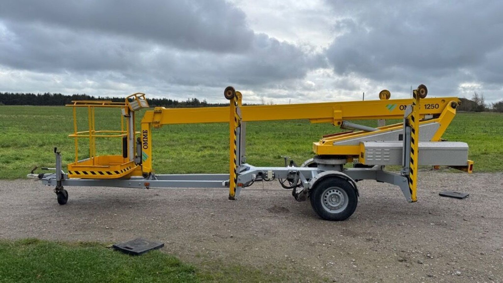 Scherenarbeitsbühne типа Omme 1250 Trailerlift, Gebrauchtmaschine в Rødovre (Фотография 5)