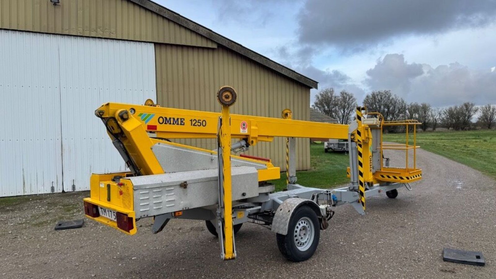 Scherenarbeitsbühne типа Omme 1250 Trailerlift, Gebrauchtmaschine в Rødovre (Фотография 3)