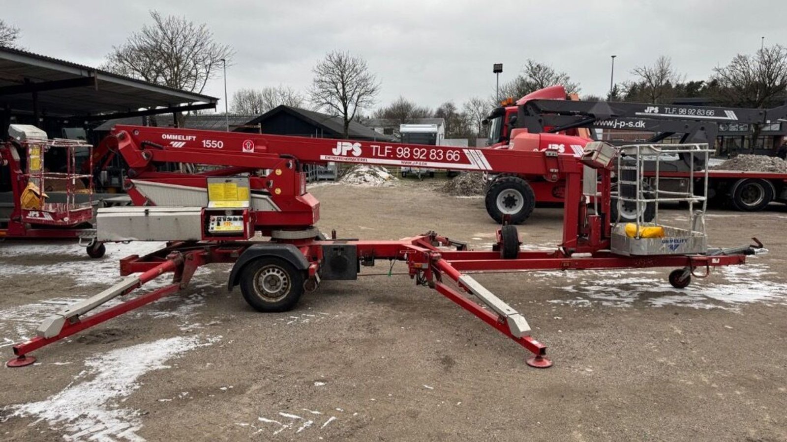 Scherenarbeitsbühne del tipo Omme 1550 EX, Gebrauchtmaschine In Rødovre (Immagine 5)