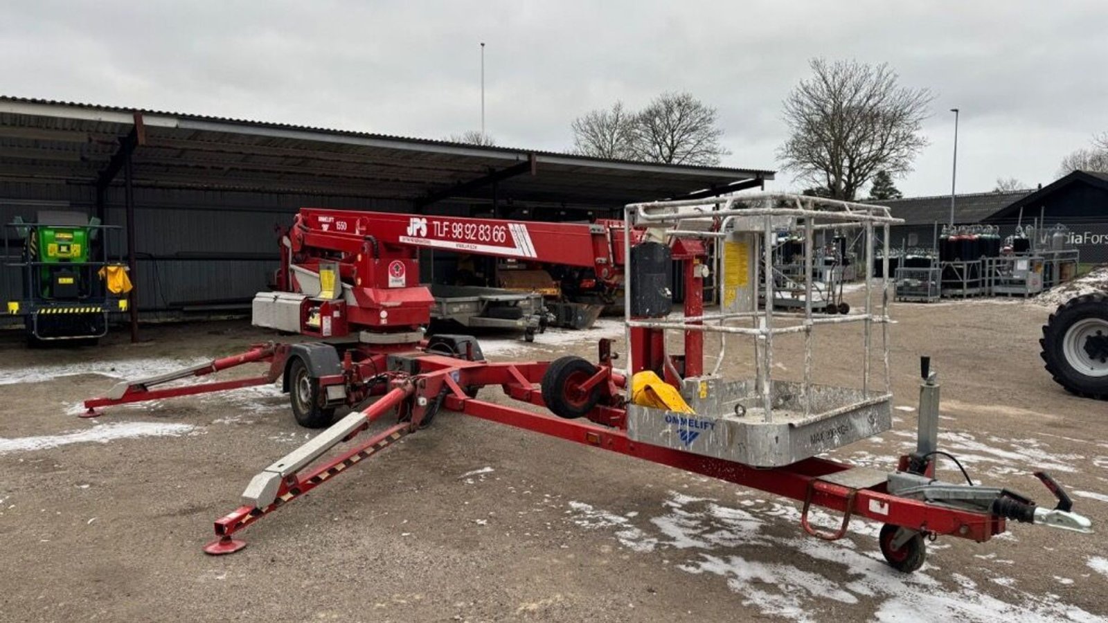 Scherenarbeitsbühne del tipo Omme 1550 EX, Gebrauchtmaschine In Rødovre (Immagine 4)