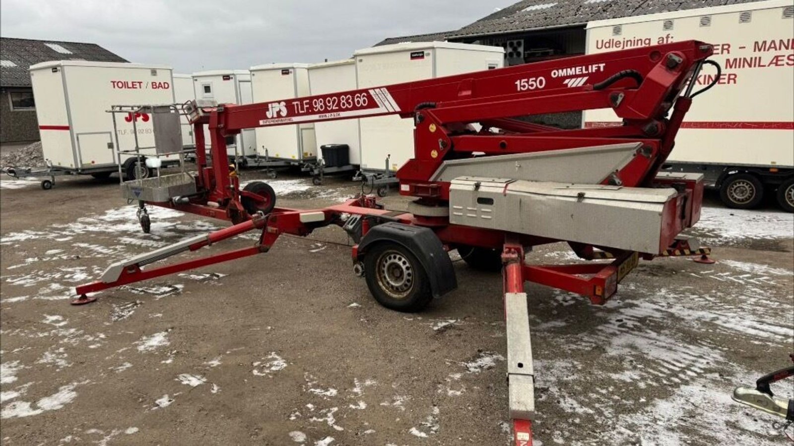 Scherenarbeitsbühne del tipo Omme 1550 EX, Gebrauchtmaschine In Rødovre (Immagine 2)