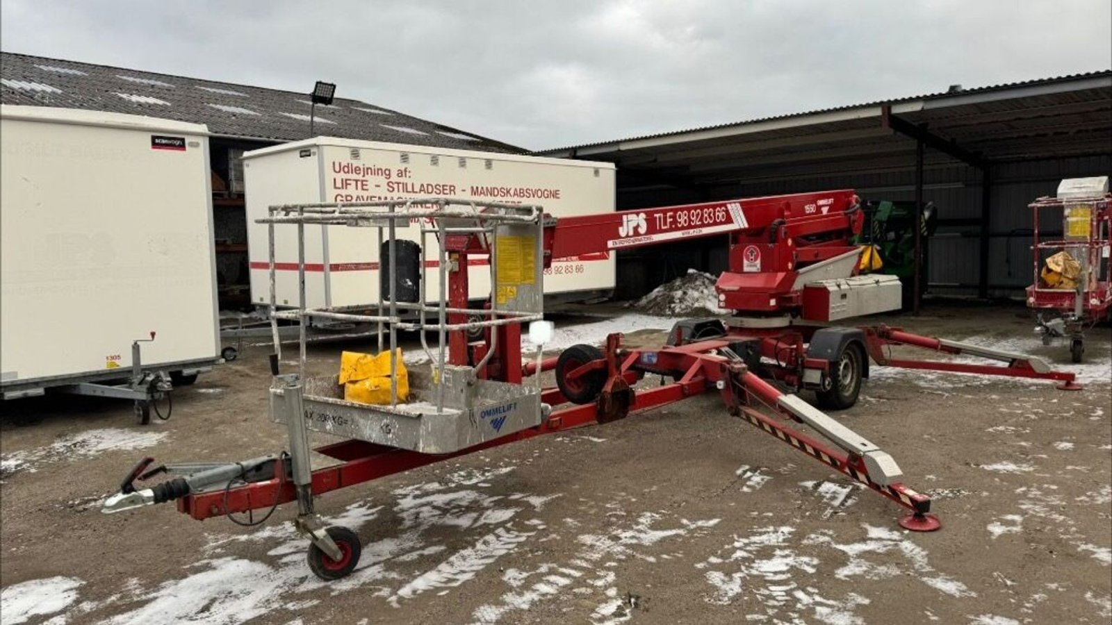 Scherenarbeitsbühne del tipo Omme 1550 EX, Gebrauchtmaschine In Rødovre (Immagine 3)