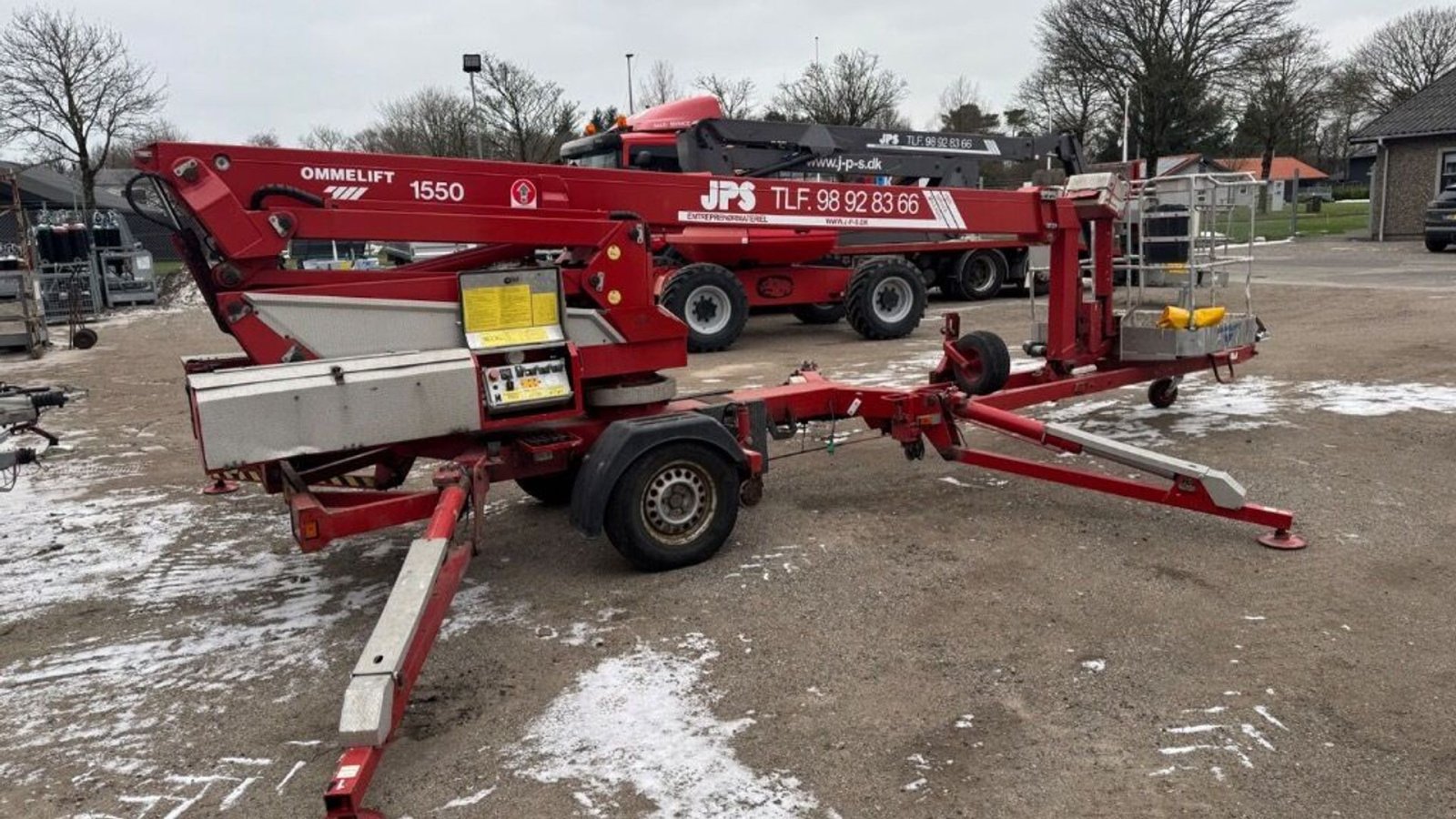Scherenarbeitsbühne del tipo Omme 1550 EX, Gebrauchtmaschine In Rødovre (Immagine 1)