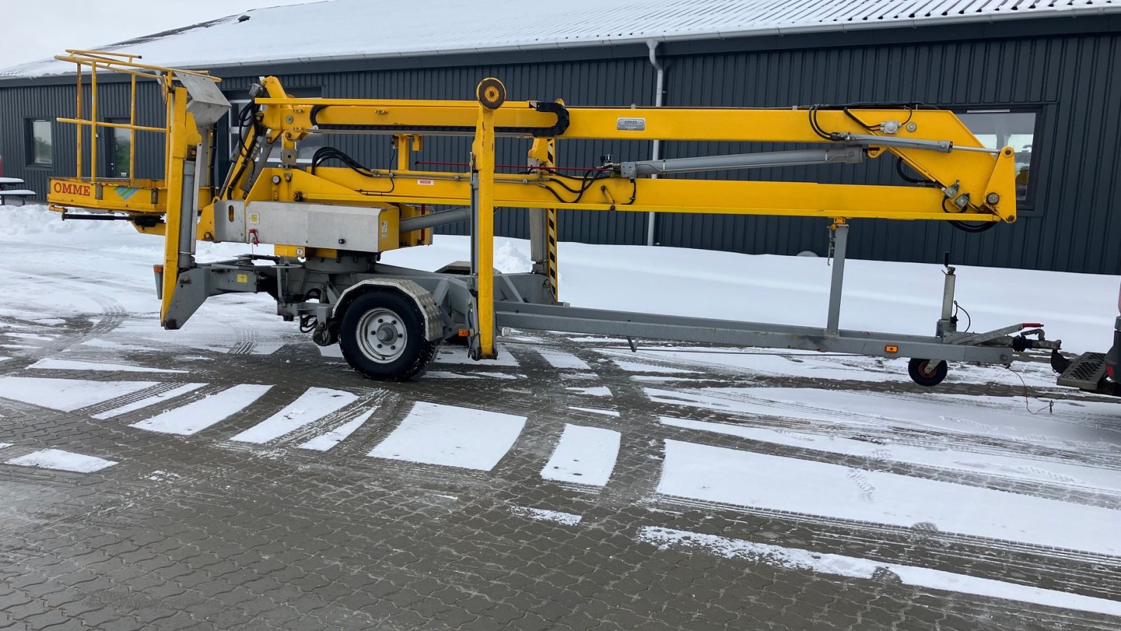 Scherenarbeitsbühne от тип Omme 1700 17 Meters meget velholdt lift, Gebrauchtmaschine в Horsens (Снимка 2)