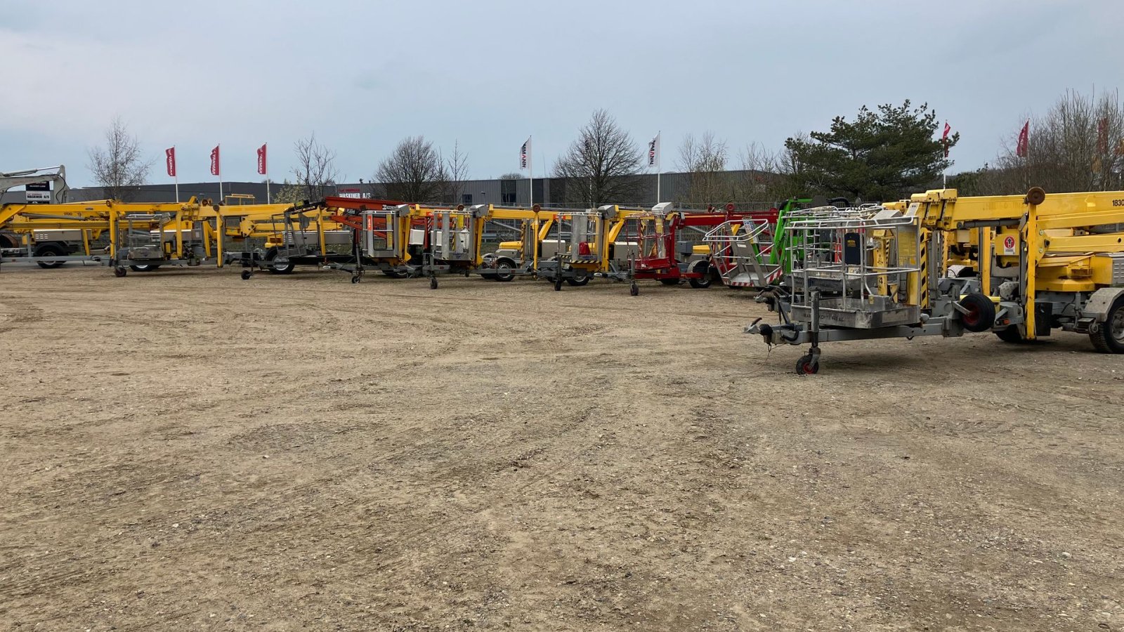 Scherenarbeitsbühne del tipo Omme 1830, Gebrauchtmaschine en Horsens (Imagen 2)