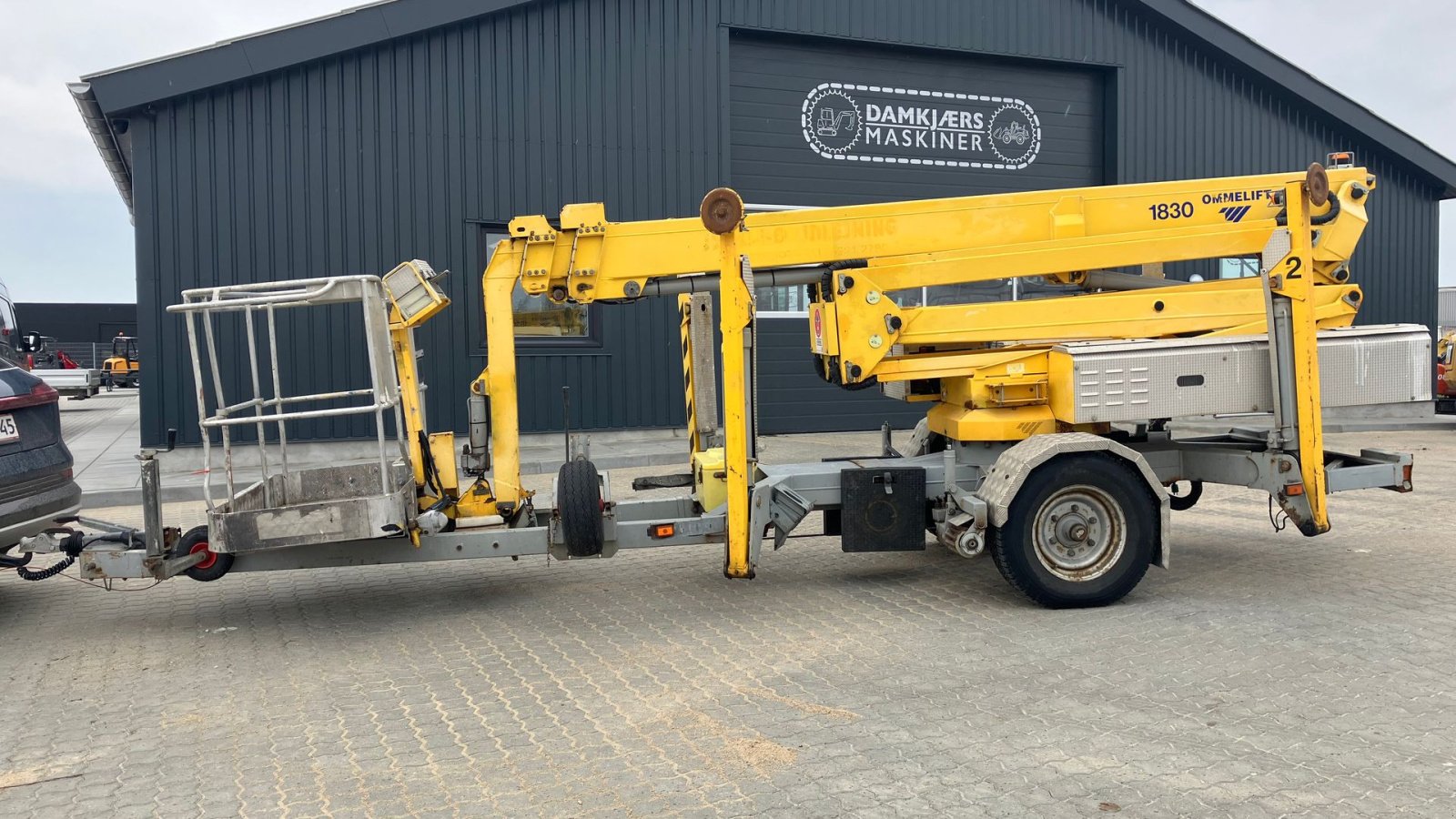 Scherenarbeitsbühne del tipo Omme 1830, Gebrauchtmaschine en Horsens (Imagen 9)