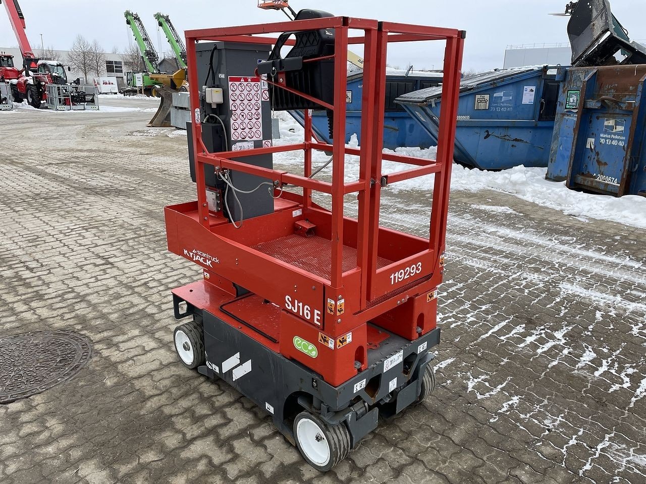 Scherenarbeitsbühne a típus Skyjack SJ16 E, Gebrauchtmaschine ekkor: Skive (Kép 5)