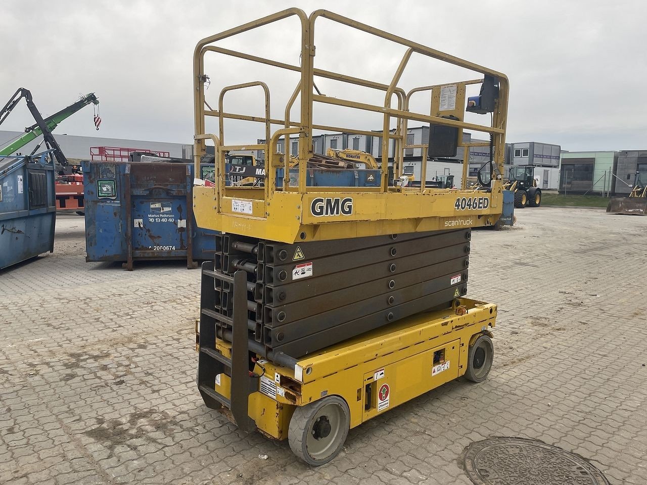 Scherenarbeitsbühne типа Sonstige 4046-ED, Gebrauchtmaschine в Skive (Фотография 4)