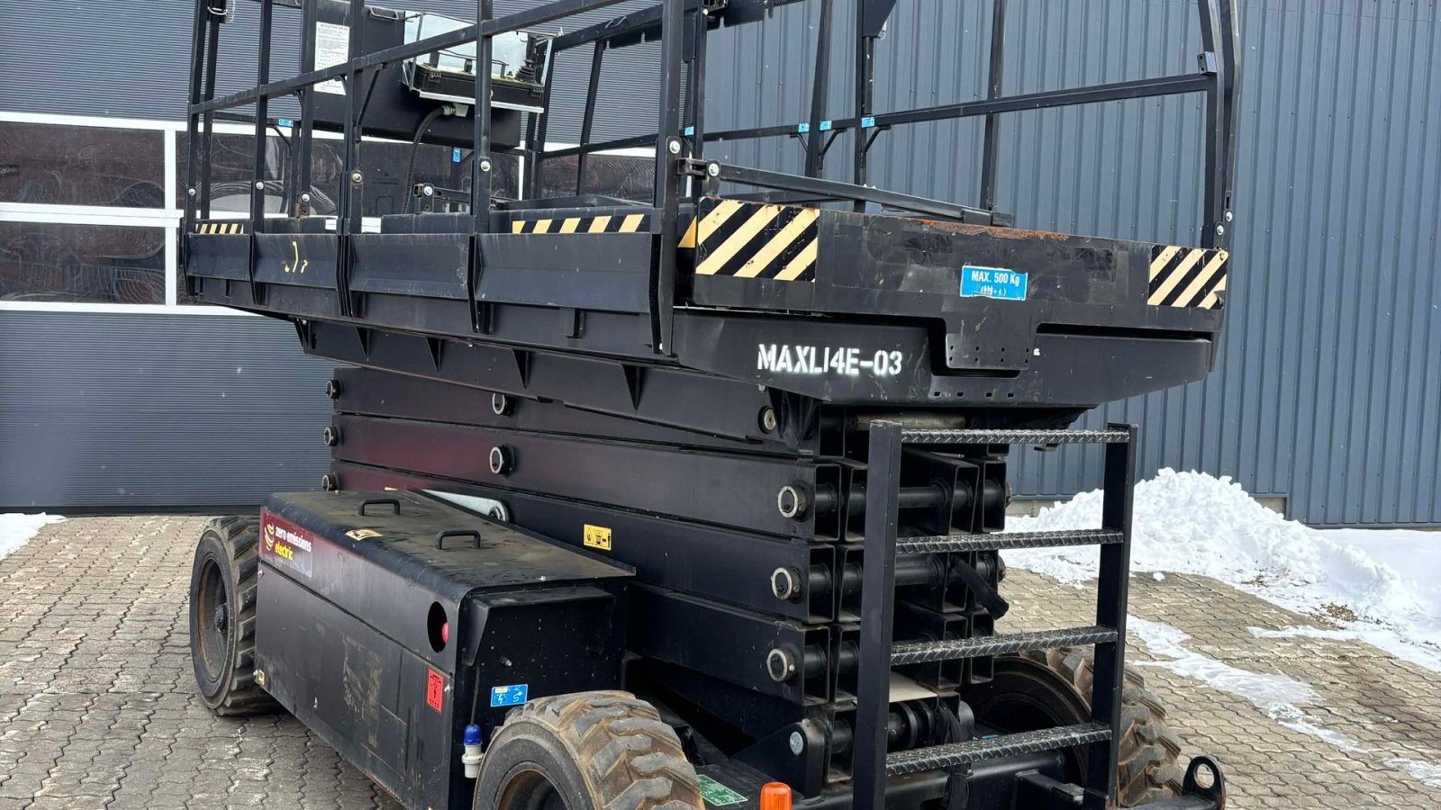 Scherenarbeitsbühne van het type Sonstige Airo 14 meter saxlift personlift, Gebrauchtmaschine in Vinderup (Foto 1)