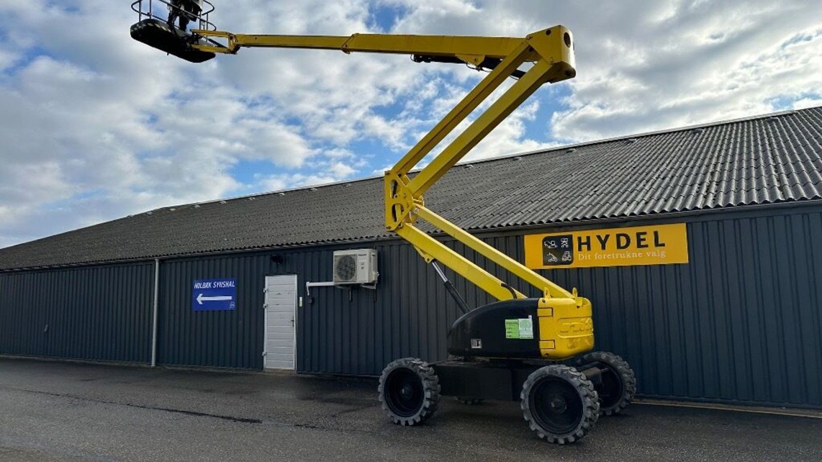 Scherenarbeitsbühne типа Sonstige HR17D 17 meter knæk arms bom lift med jip arm, drift diesel, træk 4x4, Gebrauchtmaschine в Rødovre (Фотография 4)