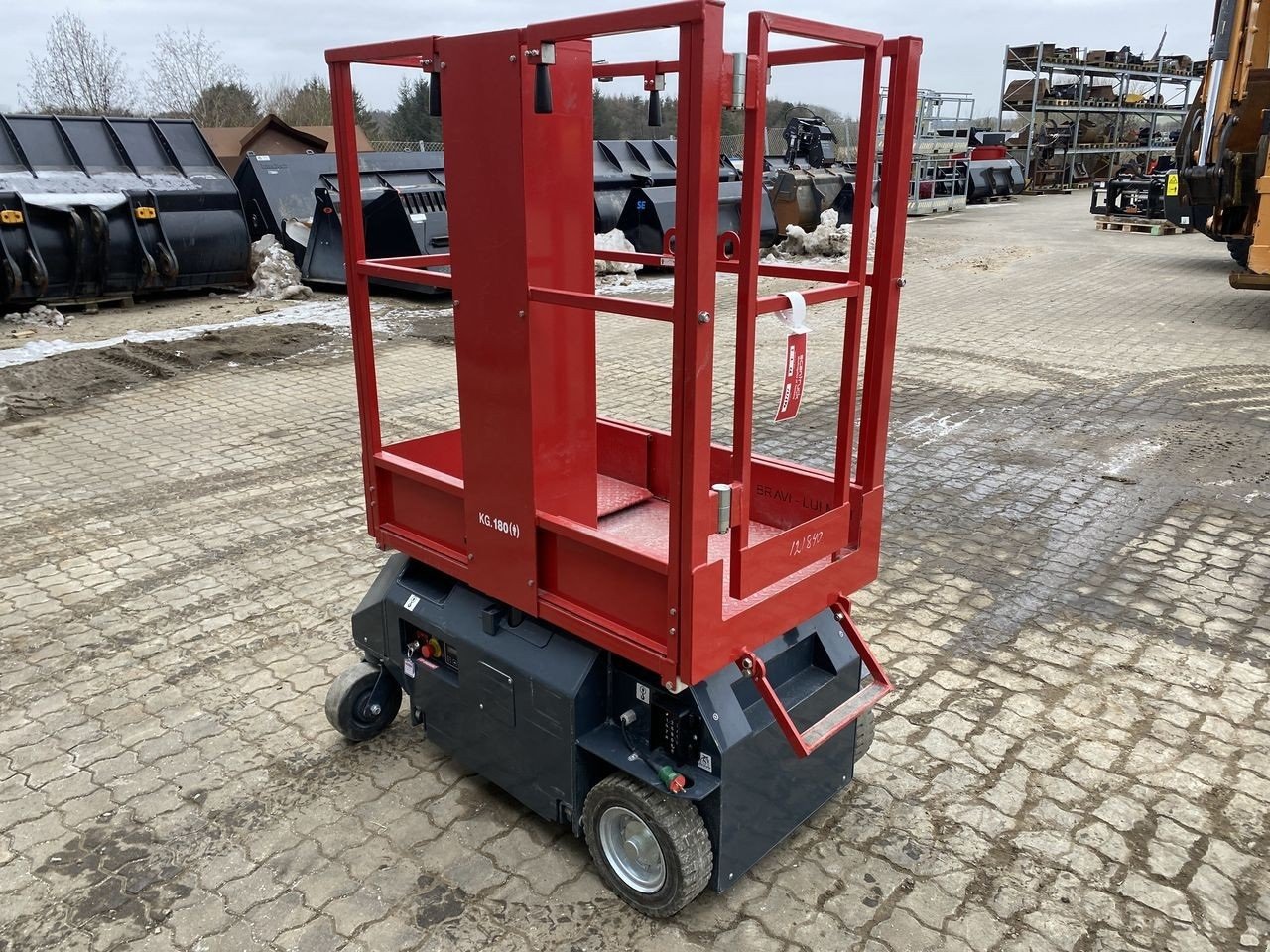 Scherenarbeitsbühne Türe ait Sonstige Leonardo HD, Gebrauchtmaschine içinde Skive (resim 5)