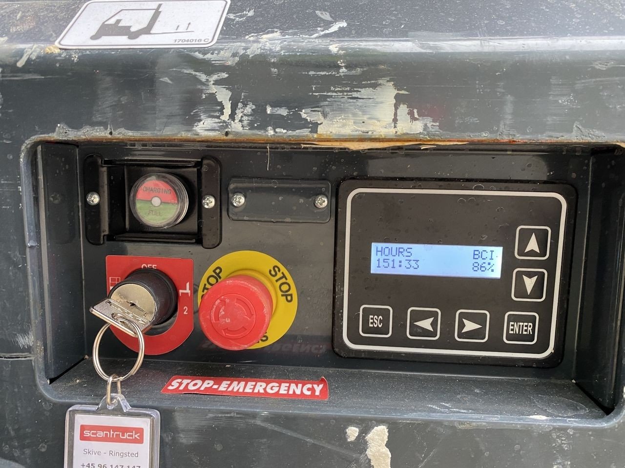 Scherenarbeitsbühne Türe ait Sonstige Leonardo HD, Gebrauchtmaschine içinde Skive (resim 10)