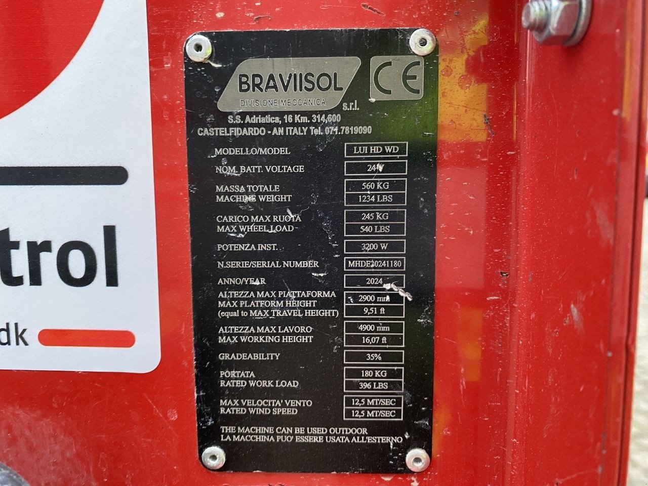 Scherenarbeitsbühne des Typs Sonstige Leonardo HD, Gebrauchtmaschine in Skive (Bild 12)