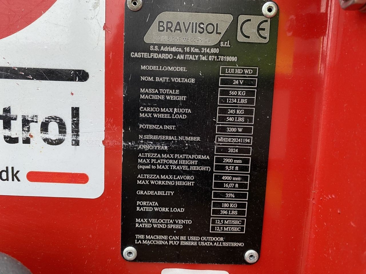 Scherenarbeitsbühne of the type Sonstige Leonardo HD, Gebrauchtmaschine in Skive (Picture 10)