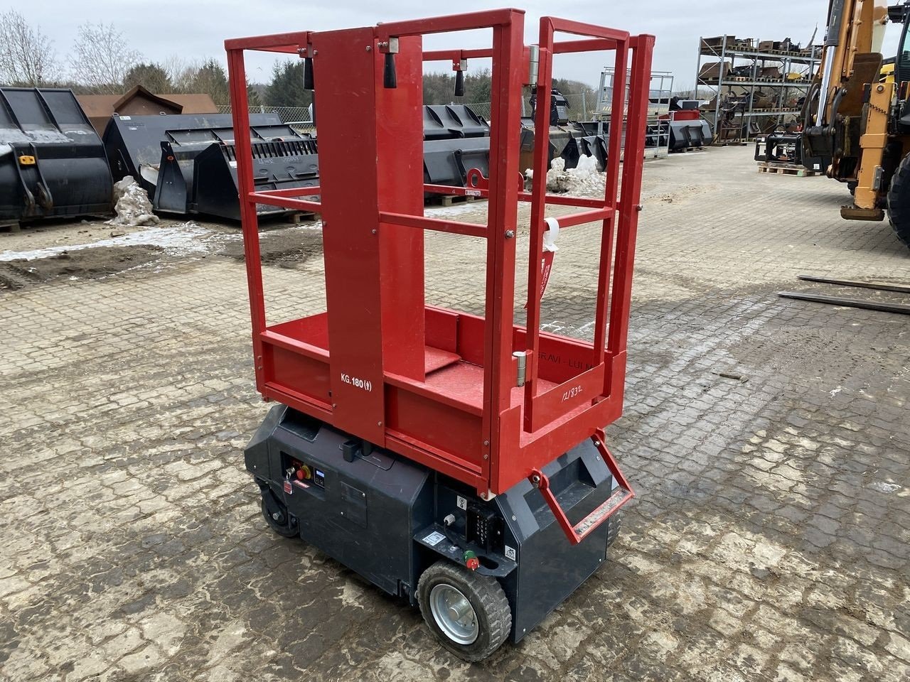 Scherenarbeitsbühne Türe ait Sonstige Leonardo HD, Gebrauchtmaschine içinde Skive (resim 5)